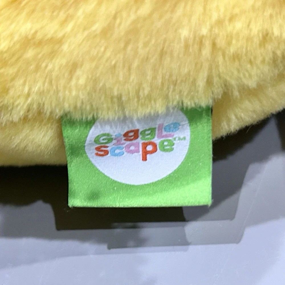 Giggle Scape Yellow Giraffe Plush Sitting 14